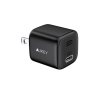 Aukey PA-B1 Củ sạc 20W Omnia™ Gan USB C hỗ trợ sạc nhanh Type C PD 3.0 cho iPhone