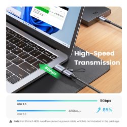 dau chuyen doi usb 3 0 to usb type c chinh hang ugreen 50533 cao cap 16711