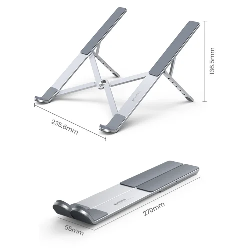 eng pl Ugreen foldable adjustable laptop stand silver LP451 79957 131