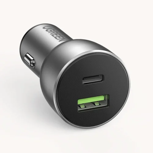 eng pm Ugreen Car Charger USB USB Type C Quick Charge 3 0 Power Delivery 36 W 3 A gray CD213 60980 59949 61