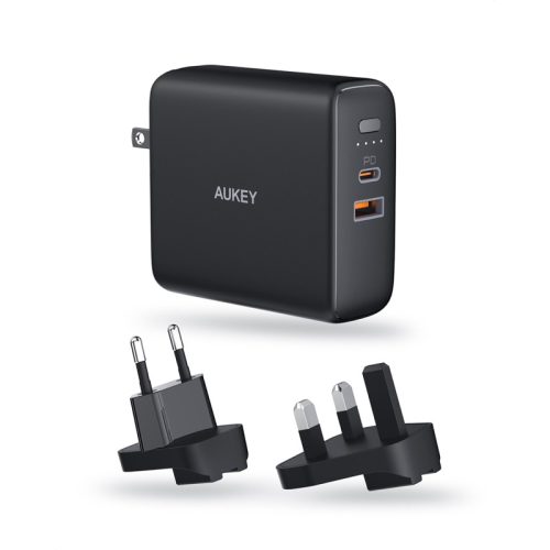 Củ Sạc Kiêm Sạc Dự Phòng 2in1 Aukey PA-PD20 - 20W 5000mAh- Hỗ Trợ Sạc Nhanh Type C PD3.0
